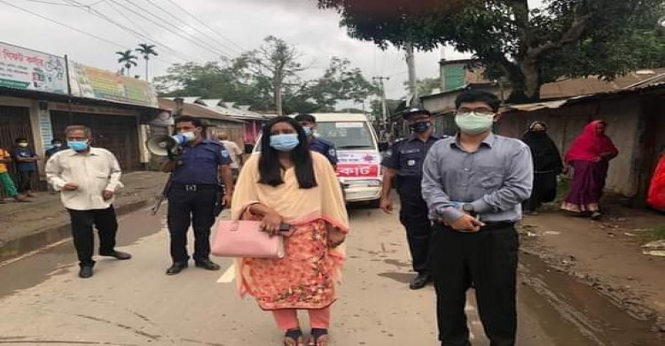 গাইবান্ধায় কঠোর লকডাউনের প্রথম দিনে ভ্রাম্যমাণ আদালতে ৪৭টি মামলায় অর্থদন্ড