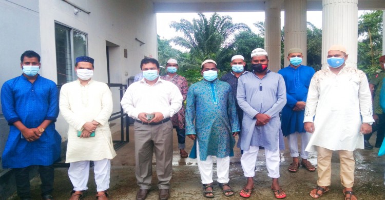 ঘোড়াঘাট ফায়ার সার্ভিসের নব নির্মিত মসজিদ এর উদ্ভোধন