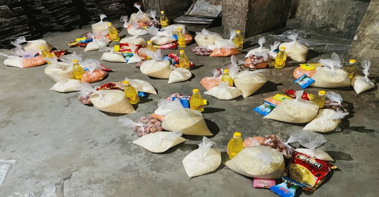 মানবতার সেবায় ভূঞাপুর ফাউন্ডেশনের উদ্যোগে অসহায়-দু:স্থ পরিবারদের মাঝে খাদ্য সামগ্রী ও ঈদ উপহার বিতরণ-