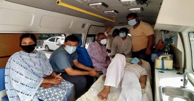 প্রখ্যাত কথাসাহিত্যিক হাসান আজিজুল হকের শারীরিক অবস্থার উন্নতি না হওয়ায় ঢাকায় স্থানান্তর