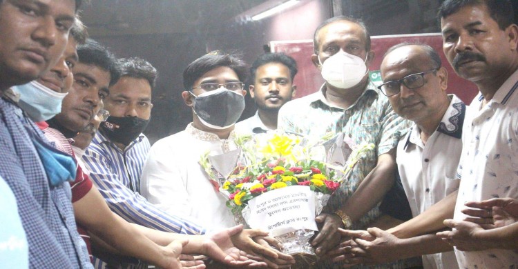 রংপুর রিপোর্টার্স ক্লাবের নবনির্বাচিত কমিটির সাথে সাদ এরশাদ এমপির মতবিনিময়