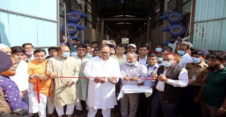 রাজশাহী রেলওয়ে স্টেশনে অটোমেটিক ট্রেন ওয়াশিং প্ল্যান্টের উদ্বোধন