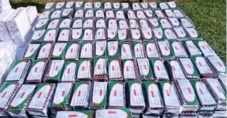 গুইমারায় পাচারকালে সেনা অভিযানে ১৮লাখ টাকার অবৈধ ভারতীয় ওষুধ জব্দ