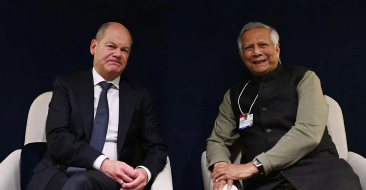 বাংলাদেশে গণতান্ত্রিক রূপান্তরে সহায়তা করবে জার্মানি--প্রধান উপদেষ্টাকে ওলাফ