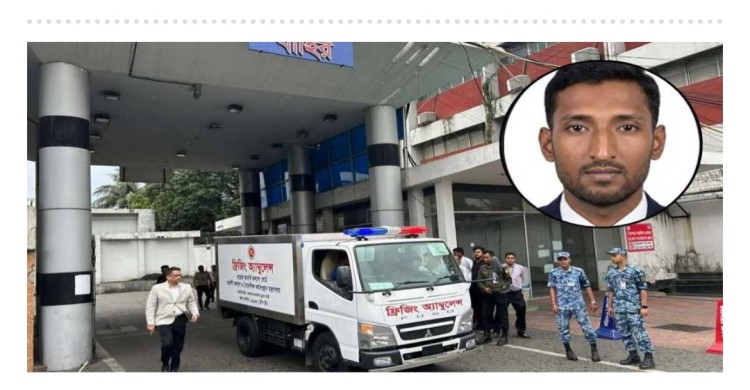 সৌদিতে ইরানের হামলায় নিহত মোশাররফের মরদেহ দেশে এসেছে