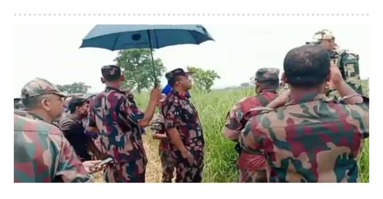 ৩ সীমান্তে ৬০ জনকে ঠেলে পাঠানোর চেষ্টা, বিজিবির বাধায় নো ম্যান্স ল্যান্ডে অবস্থান