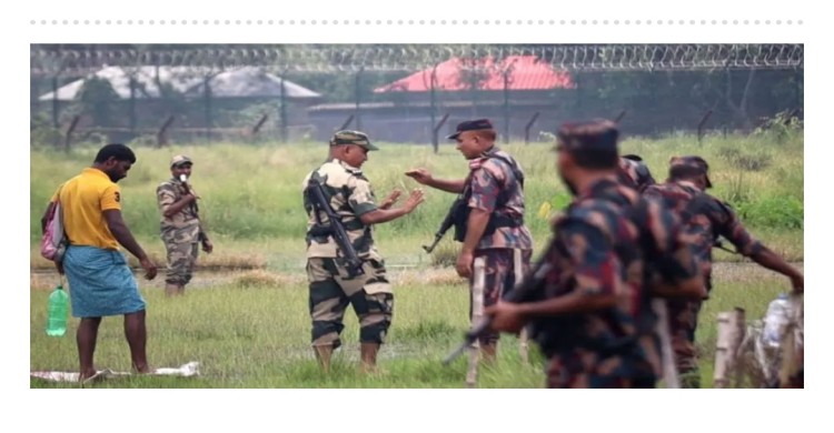 ৭০ ঘণ্টা পর সেই ১০ জনকে শূন্যরেখা থেকে সরিয়ে নিল বিএসএফ
