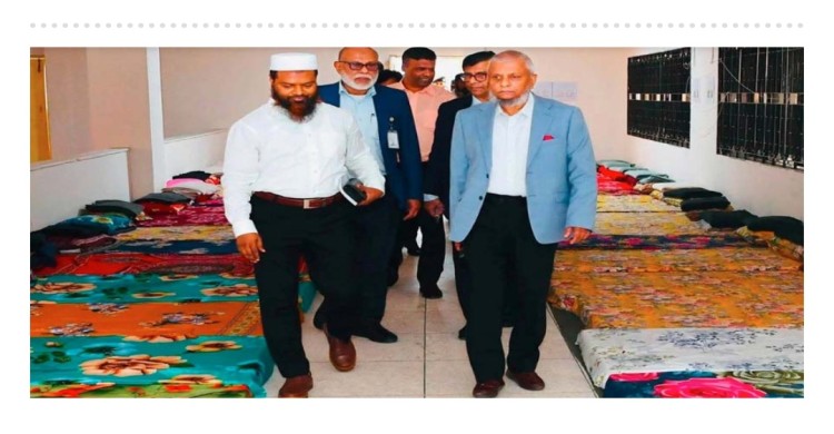 হজ্জ ক্যাম্পে প্রবাসীদের জন্য ১০০ শয্যার আবাসন ব্যবস্থা