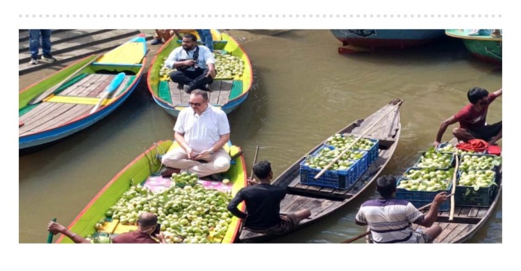 আন্তর্জাতিক বাজারে পেয়ারা রপ্তানির সম্ভাবনার কথা জানালেন ব্রেন্ট টি. ক্রিস্টেনসেন