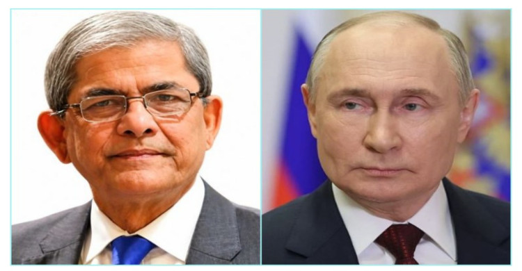 রাষ্ট্রপতি মির্জা ফখরুলকে অভিনন্দন জানিয়েছেন রাশিয়ার প্রেসিডেন্ট পুতিন